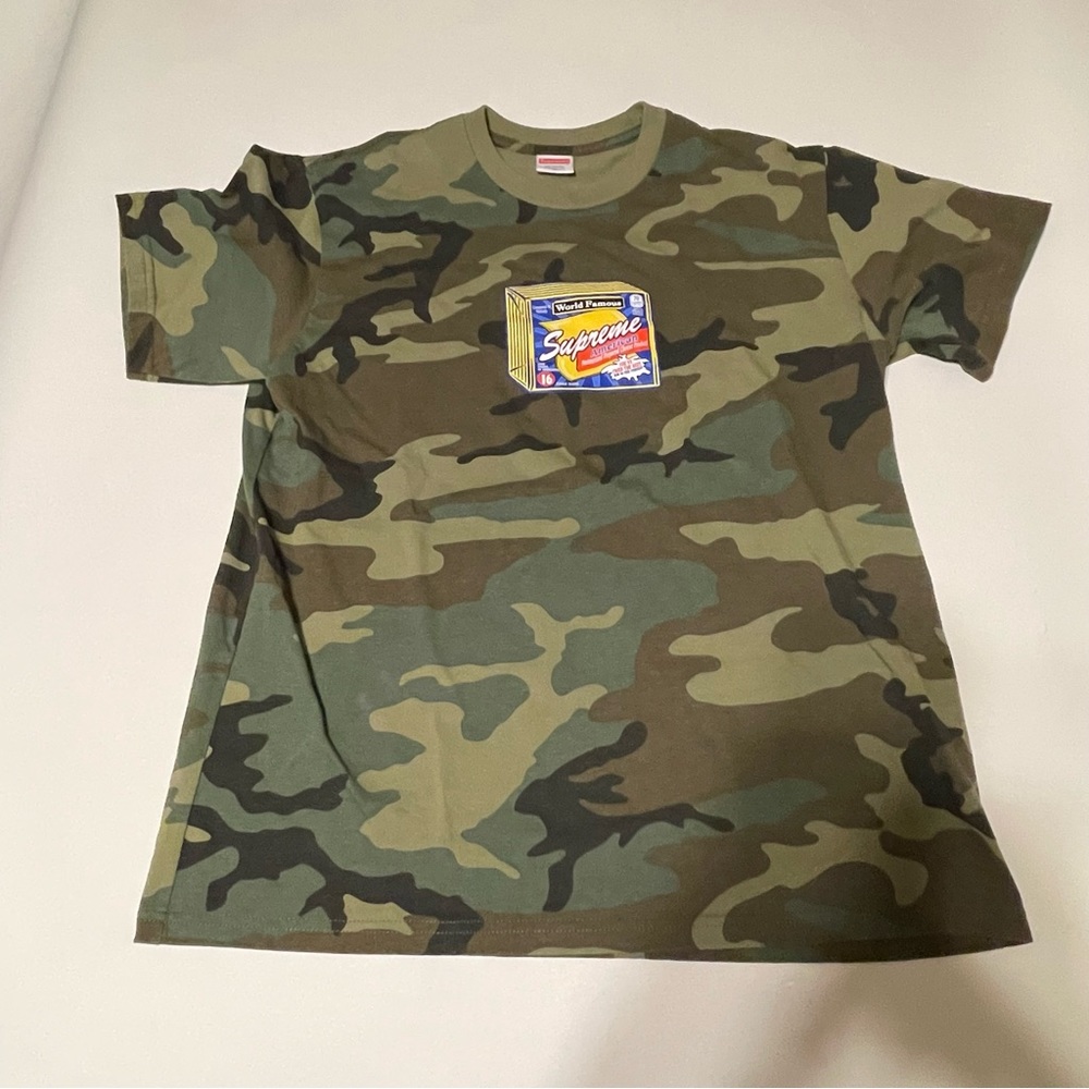 SUPREME CHEESE TSHIRT (CAMO)